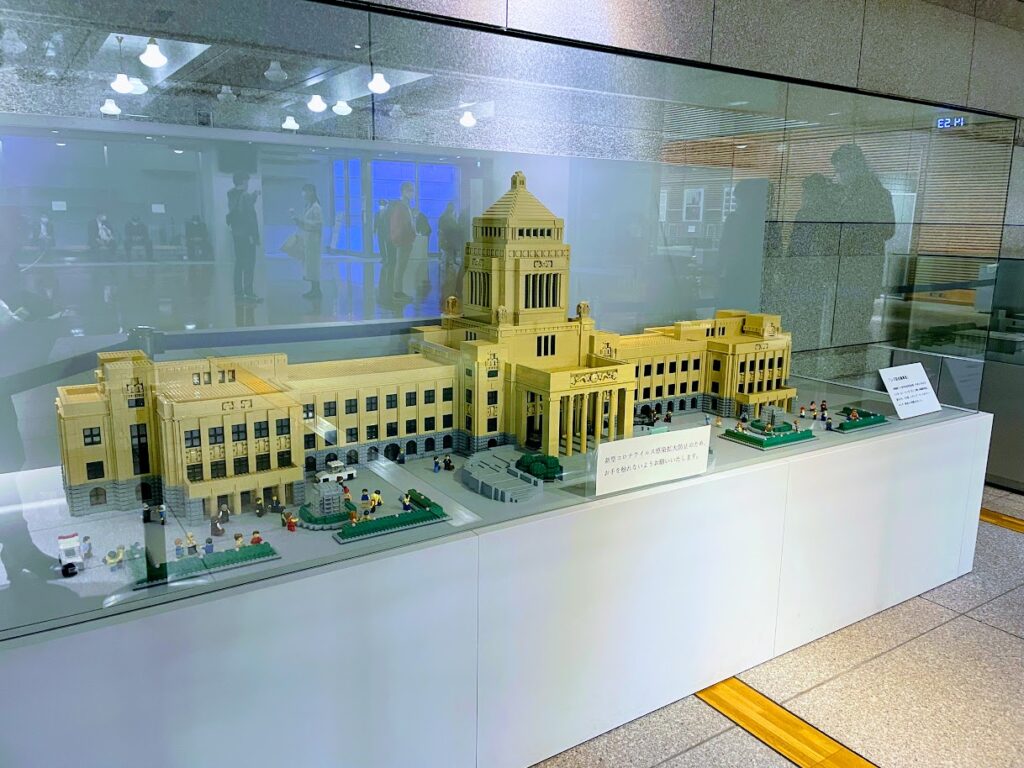 国会議事堂の模型