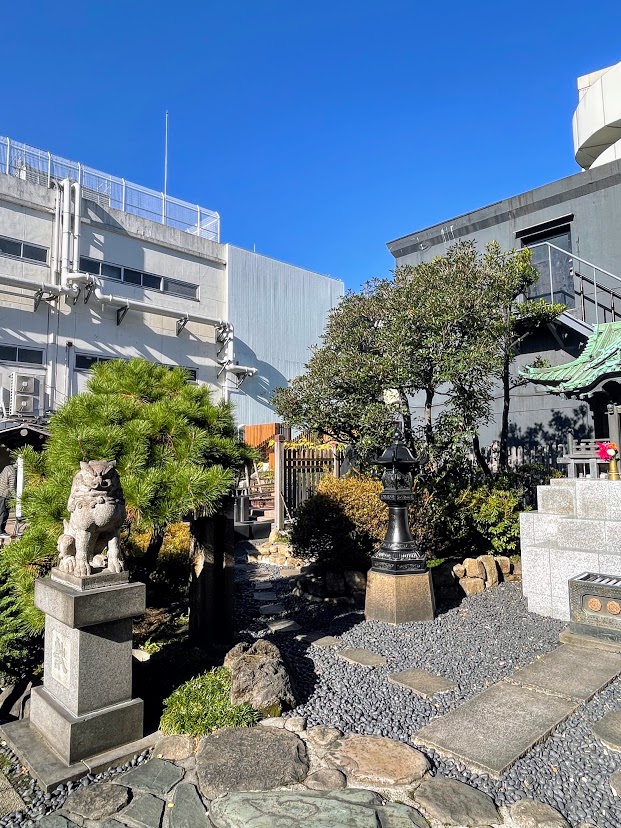 松屋銀座の神社
