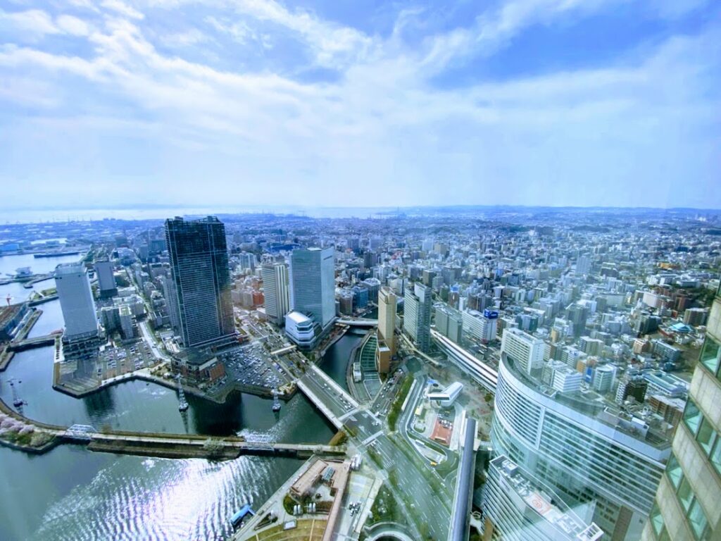 横浜ロイヤルパークホテル シティビューの眺め