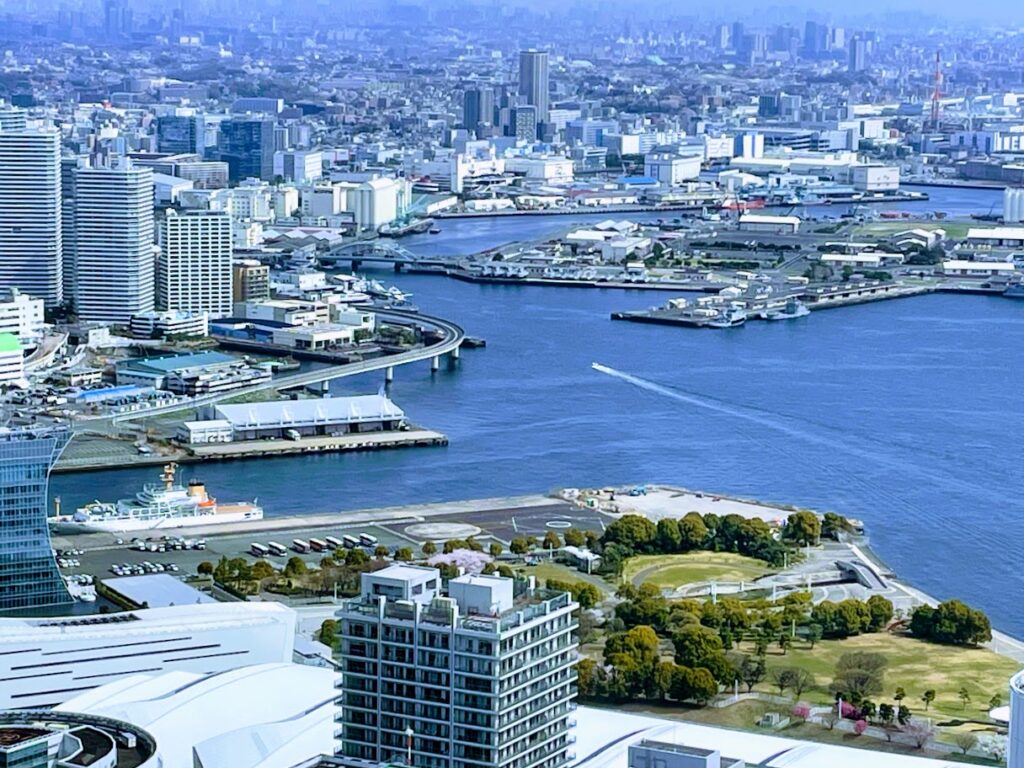 横浜ロイヤルパークホテルの眺望